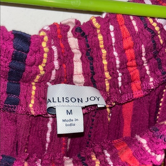 Striped Off-Shoulder Women's Top - Picture 2 of 5